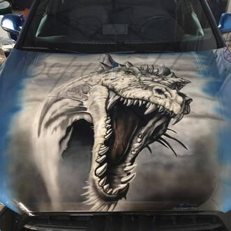 Airbrush Auto – Fahrzeuggestaltung von Zigrand Marco